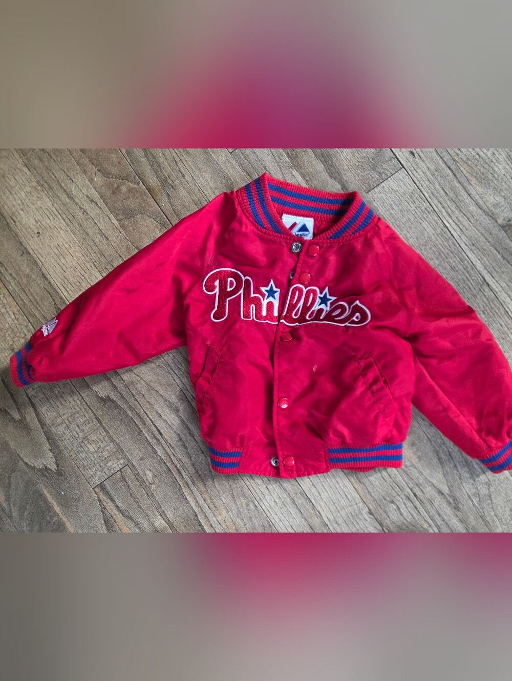 Vintage Majestic Philadelphia Phillies Sz 2T